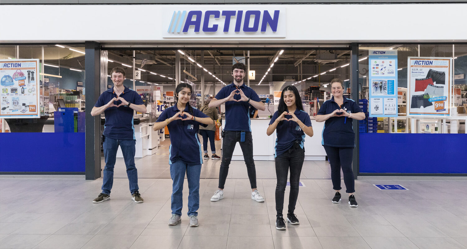 Action people employees hearts